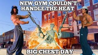 WE BROKE OUR NEW GYM/CHEST DAY