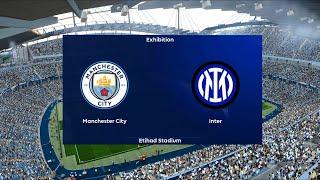 Manchester City vs Inter Milan | Etihad Stadium | 2024-25 UEFA Champions League | PES 2021