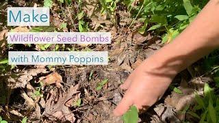 Make Wildflower Seed Bombs with Mommy Poppins