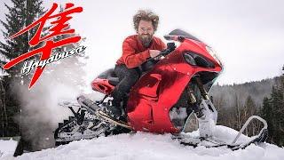 We Built The Worlds Fastest Snow Bike!