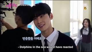 just Cha eun woo x Moon ga young teasing each other [ENG SUB]