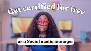 5 Free Courses with Certificates for Aspiring Social Media Managers