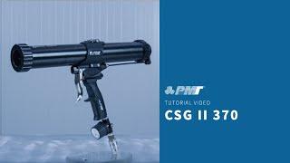 Video tutorial - How to use  CSG II 370