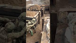 Штурм окопа с боевыми гранатами