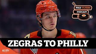Philadelphia Flyers TRADE for Trevor Zegras; Alex Appleyard on James Hagens