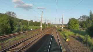 Führerstandsmitfahrt Eisenach - Halle (Teil 1 Eisenach - Erfurt)