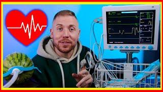 I bought a REAL ICU Heart Monitor for Fruit Surgery!   Emergency #FruitSurgery #DiscountDentist