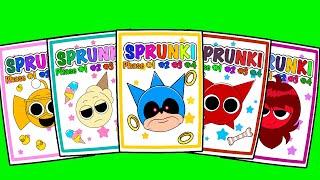  SPRUNKI Blind Bag Compilation GF Retake Sonic Mroona&Wyrum| ASMR Phase 1vs2vs3vs4 squishy스프런키