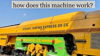 Dynamic Tamping express 09-3X how work #DynamicTamping