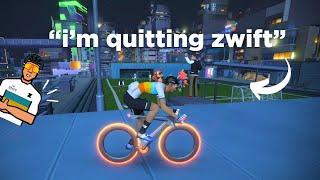 Rider's Are Quitting Zwift... Here's Why