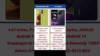 Motorola Moto G85 vs Lava Agni 3 Comparison #shorts #short #motog85 #lavaagni3