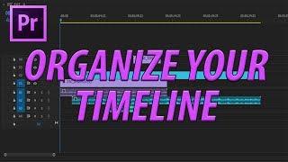 How to Organize Your Timeline in Adobe Premiere Pro CC (2017)