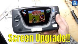 Game Gear Screen Upgrade