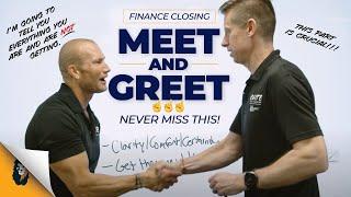 Finance Training // The Meet & Greet - Keeping the Customer a Hot Buyer // Andy Elliott