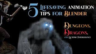 5 lifesaving tips for making advert animations in Blender - Dungeons and Dragons