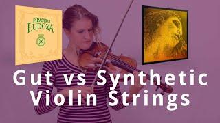 Gut vs Synthetic Violin Strings