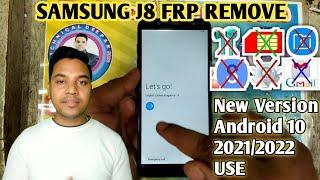 Samsung galaxy J8 FRP Bypass Android 10 | Samsung J8 Google account remove Android 10