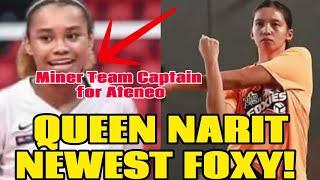 Queen Narit for Team Foxy! MINER Newest team Captain for UAAP season 86. #womensvolleyball