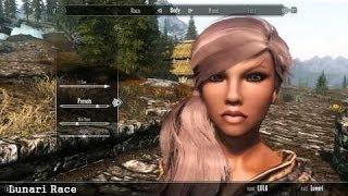 Let's Play Skyrim - Skyrim Sexy Hot Female Character Creation!