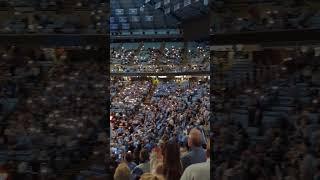 Pregame Phone Light Show - North Carolina Tar Heels Men's Basketball