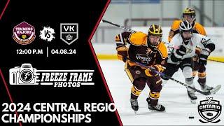 2024 CENTRAL REGIONAL U18 AAA HOCKEY CHAMPIONSHIPS: TIMMINS MAJORS vs VAUGHAN KINGS