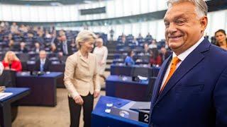 Hungary's Orban says Corks will Pop if Trump wins US Election! MEPs reply singing 'Bella Ciao'