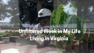 Unfiltered Week in My Life Living in Virginia | Content Creation, Workflow, Document Your Life.