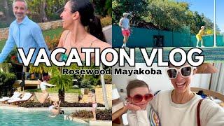 vacation vlog: a few days at rosewood mayakoba, playa del carmen, q.r., mexico