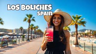 LOS BOLICHES Fuengirola - STUNNING Promenade - walking tour [4k]