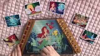 ‍️Under the Sea The Little Mermaid lap harp ‍️В мире морском Русалочка гусли ноты