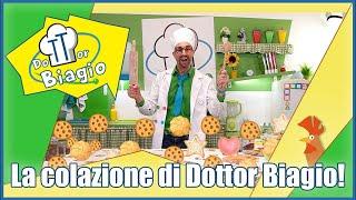 La colazione è più divertente con Dottor Biagio! Suoni, giochi e segreti del cibo!