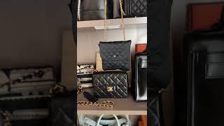 My Black Vintage Handbag Collection | Vintage Chanel | Vintage Hermes Kelly 28 | Bottega Veneta