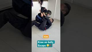 #bjj Bjj knee on belly escapes
