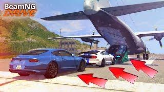 ЖЕСТЬ! АВИАКАТАСТРОФА С 3-МЯ МАШИНАМИ НА БОРТУ! (BeamNG Drive)