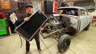 Loud N Ugly Garage - Custom 56 Chevy Radiator Brace EP40