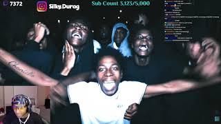 Silky Reacts To Chase x Kenzo Balla x TG Crippy - Ballout (Prod by Desballout) (Shot by KLO Vizionz)