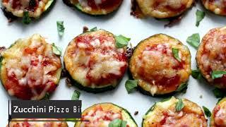 Easy Zucchini Pizza Bites