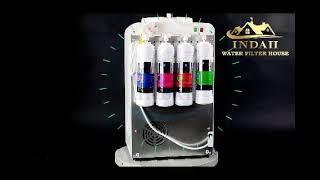 INDAH Mild Alkaline Water Dispenser Hot Normal Cold Model: 1063 With 4 Halal Korea Technology Filter