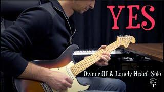 Yes - "Owner Of A Lonely Heart" - Solo - Rock Guitar Cover