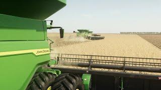 Harvest - Western Australia 16x - New John Deere X9 Combines - Farming Simulator 19