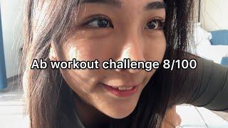 Ab workout challenge with bunnybrownie