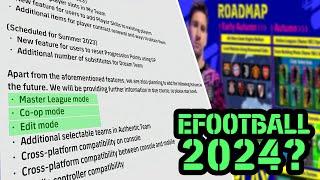 eFootball 2023 | NEW ROADMAP THOUGHTS - MASTER LEAGUE, EDIT MODE & CO-OP - eFootball 2024