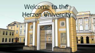 Herzen University 3D map demonstration