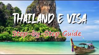 Thailand E Visa update 2025 . How to apply ? Step by step guide   Thailand tourism