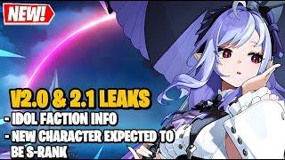 V2.0 & 2.1 Leaks | New Character Expected To Be S-Rank And Idol Faction Info | Zenless Zone Zero