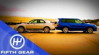 Fifth Gear: Subaru Impreza vs. Subaru Forester