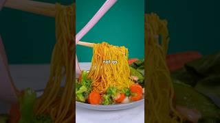 These VIRAL FLYING NOODLES tried to take me out!