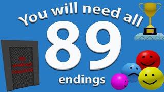 How To Get All 89 Endings in *Easiest Game On Roblox*