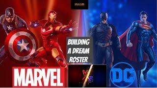 Marvel vs DC   Building a Roster