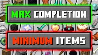 I Got EVERY Minecraft Achievement with MINIMUM Items